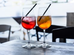 Italian Aperitivo drink